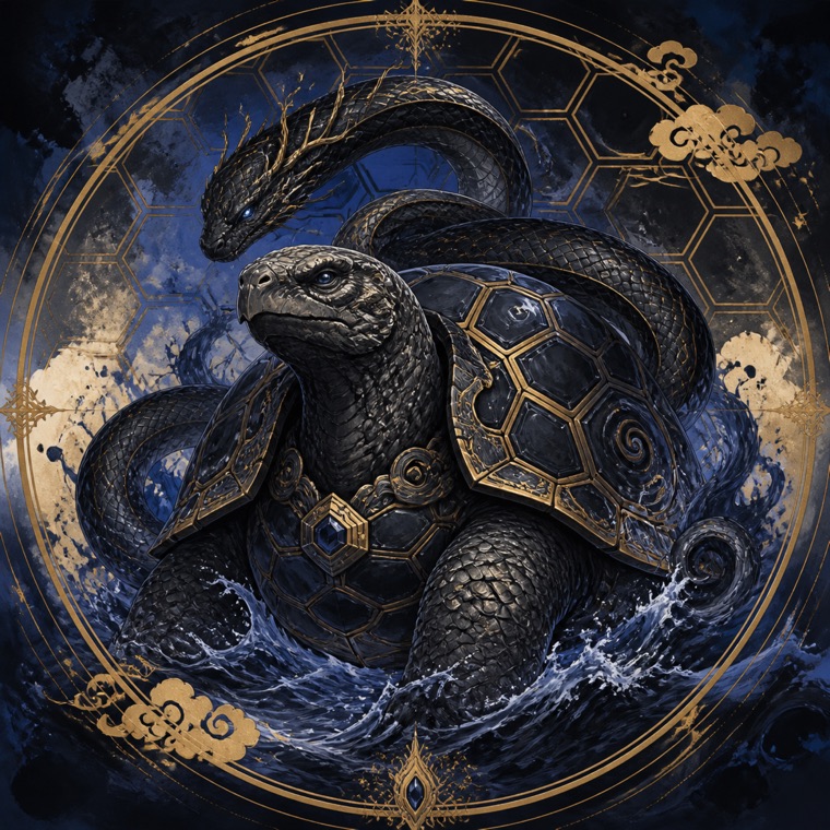 玄冥·玄武 Black Tortoise