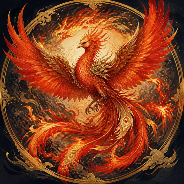 焰翎·朱雀 Vermilion Bird